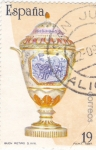 Stamps Spain -  Buen Retiro s.XVIII