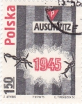 Stamps Poland -  AUSCHWITZ 1945