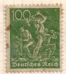 Stamps : Europe : Germany :  Mineros