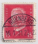 Stamps Germany -  Hindenburg