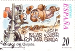 Stamps Spain -  escenas del quijote