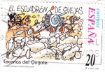 Stamps Spain -  escenas del quijote