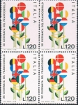 Stamps : Europe : Italy :  DIA DEL SELLO 1978. COMPOSICIÓN DE S. COLAZILLI. Y&T Nº 1364