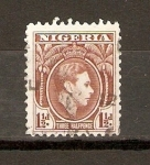 Stamps : Africa : Nigeria :  GEORGE   VI