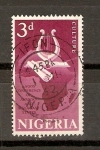Stamps Africa - Nigeria -  LIRA,  LIBRO   Y   PERGAMINO