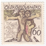Stamps Czechoslovakia -  2087 - 30 anivº de la liberación del territorio y de la destrucción de ciudades checas
