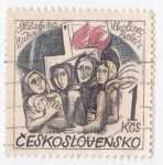 Sellos de Europa - Checoslovaquia -  2088 - 30 anivº de la liberación del territorio y de la destrucción de ciudades checas