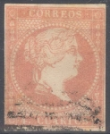 Stamps Spain -  ESPAÑA 48 ISABEL II
