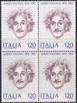 Stamps Italy -  CENT. DEL NACIMIENTO DE ALBERT EINSTEIN. Y&T Nº 1379