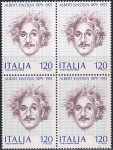 Sellos de Europa - Italia -  CENT. DEL NACIMIENTO DE ALBERT EINSTEIN. Y&T Nº 1379