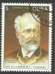 Stamps Cuba -  Tchaikovsky