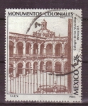 Stamps Mexico -  Monumentos coloniales