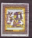 Stamps Mexico -  Personajes prehispanicos