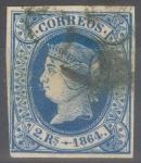 Stamps Spain -  ESPAÑA 68 ISABEL II