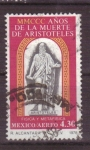 Sellos de America - Mxico -  2300 años muerte de Aristoteles