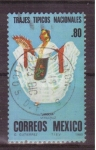 Stamps Mexico -  Trajes típicos nacionales