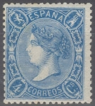 Stamps Spain -  ESPAÑA 75 ISABEL II
