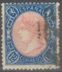 Stamps Europe - Spain -  ESPAÑA 76 ISABEL II