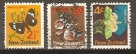 Stamps : Oceania : New_Zealand :  MARIPOSAS