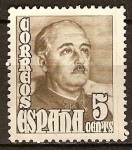 Stamps : Europe : Spain :  "General Franco"