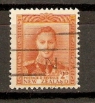 Stamps New Zealand -  REY   GEORGE   VI