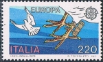 Sellos del Mundo : Europa : Italia : EUROPA 1979. PALOMAS PORTADORAS DE MENSAJES. Y&T Nº 1390