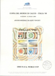Stamps : Europe : Italy :  COPPA DEL MONDO DI  CALCIO –ITALIA ‘ 90
