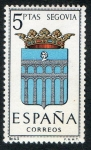 Stamps Spain -  1637-   Escudos de las capitales de provincias españolas. SEGOVIA.