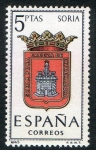 Sellos de Europa - Espa�a -  1639-   Escudos de las capitales de provincias españolas. SORIA.
