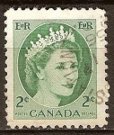 Stamps Canada -  La Reina Isabel II.