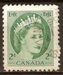 Sellos del Mundo : America : Canad : La Reina Isabel II.