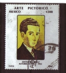 Stamps Mexico -  Arte pictorico
