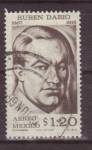 Stamps Mexico -  Ruben Dario