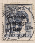 Stamps : Europe : Germany :  obrero