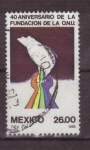 Stamps Mexico -  40 aniversario