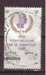 Stamps Mexico -  Año Internacional de la Juventud