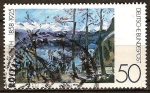 Stamps Germany -  Lovis Corinth-Semana Santa en Walchensee (pintor, grabador y escultor )