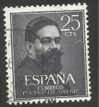 Stamps : Europe : Spain :  Albéniz