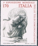 Stamps Italy -  3ª EXPOSICIÓN MUNDIAL DE LAS TELECOMUNICACIONES. Y&T Nº 1400
