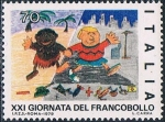 Stamps : Europe : Italy :  DIA DEL SELLO 1979. Y&T Nº 1411