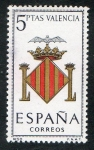 Sellos de Europa - Espa�a -  1697-  Escudos de las capitales de provincias españolas. VALENCIA.