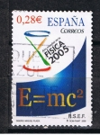 Stamps Spain -  Edifil  4163  Año Mundial de la Física.  ·