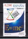 Sellos de Europa - Espa�a -  Edifil  4163  Año Mundial de la Física.  ·