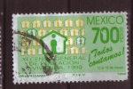 Stamps Mexico -  XI censo general de población