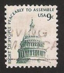 Sellos de America - Estados Unidos -  1071 - El Capitolio