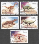 Stamps : America : Cuba :  Animales prehistoricos