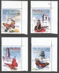 Stamps : America : Cuba :  Arquitectura Cubana y mariposas