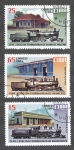 Stamps : America : Cuba :  Centenario Estaciones ferroviarias