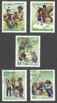 Stamps Cuba -  Tecnicas Scout