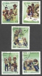 Stamps : America : Cuba :  Tecnicas Scout